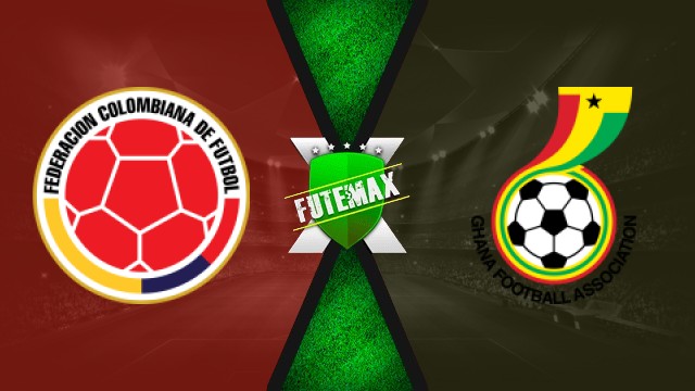 Colômbia x Gana ao vivo