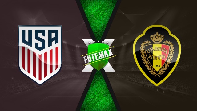 Estados Unidos x Bélgica ao vivo