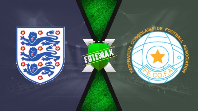Inglaterra x RD Congo ao vivo